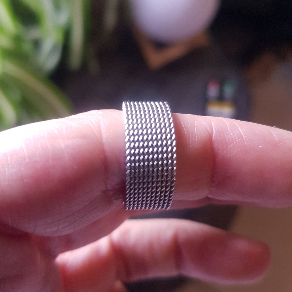 Stainless Steel Mesh Ring